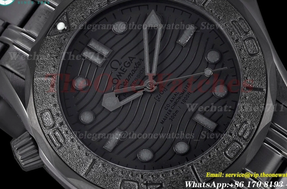 42mm PVD Seamaster Black MY8215 300m Dial PVD GDF 0130